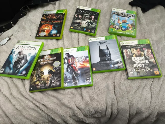 8 jogos de Xbox 360, perfeito estado