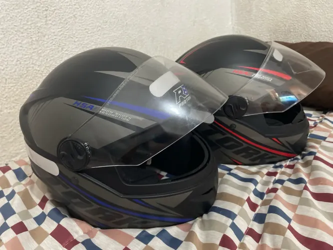 2 CAPACETES PROTORK