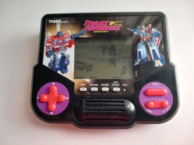 Mini Game Transformers Generation 2 - Hasbro - Tiger Eletronics