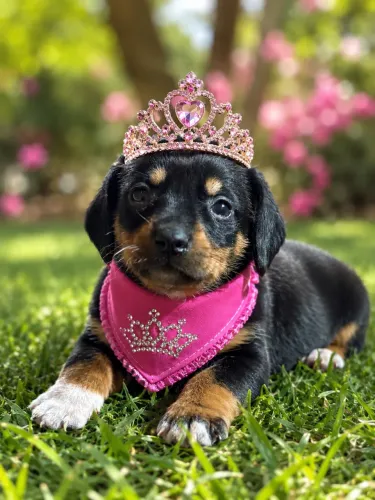 Filhotes de Daschound fêmea
