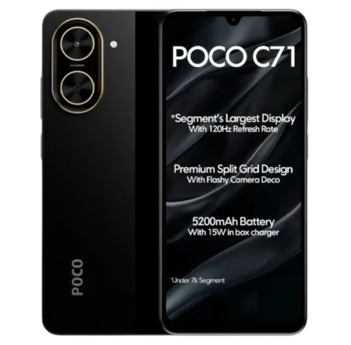 Poco C71 Preto