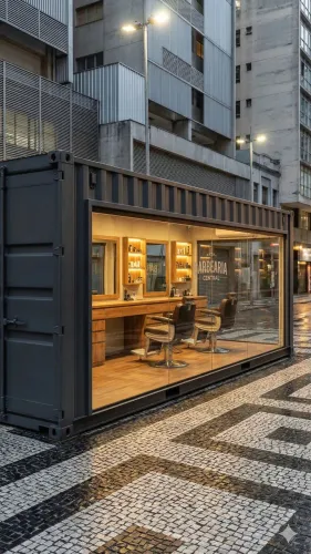 CONTAINER BARB SHOP - SUA BARBEARIA COMEÇA AQUI