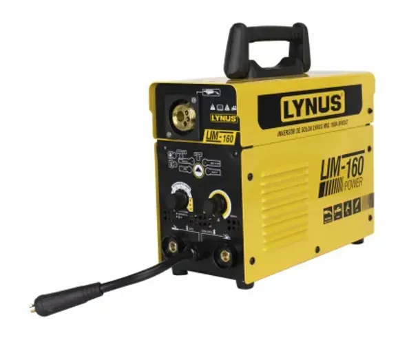 INVERSOR DE SOLDA MULTIPROCESSO LYNUS POWER LIM-160 BIVOLT NACIONAL FERRAMENTAS.