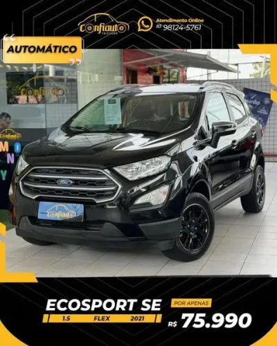 Ford Ecosport SE 1.5 12V Flex 5P Aut. 2021