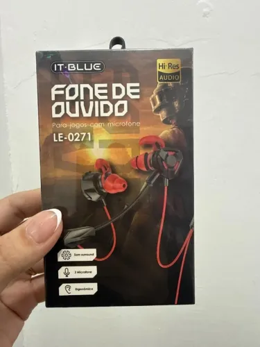 Fone de Ouvido Gamer Com Microfone - Entrega Grátis