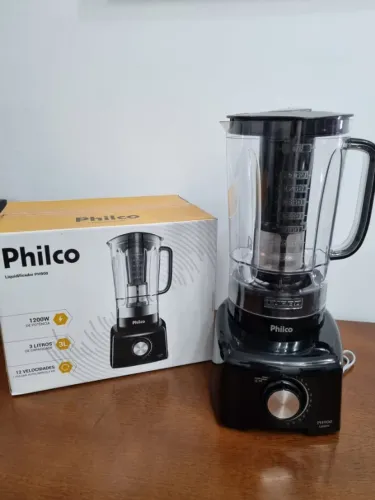 Liquidificador Philco PH900 - 1200W com 12 Velocidades - Voltagem 110 - Novo