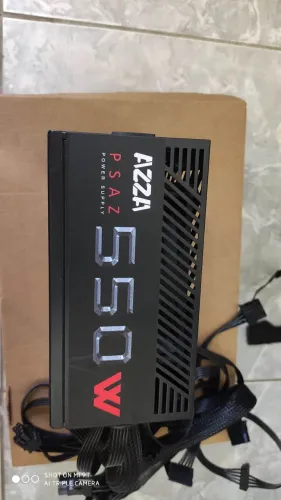 Fonte gamer 550w real 80plus bronze