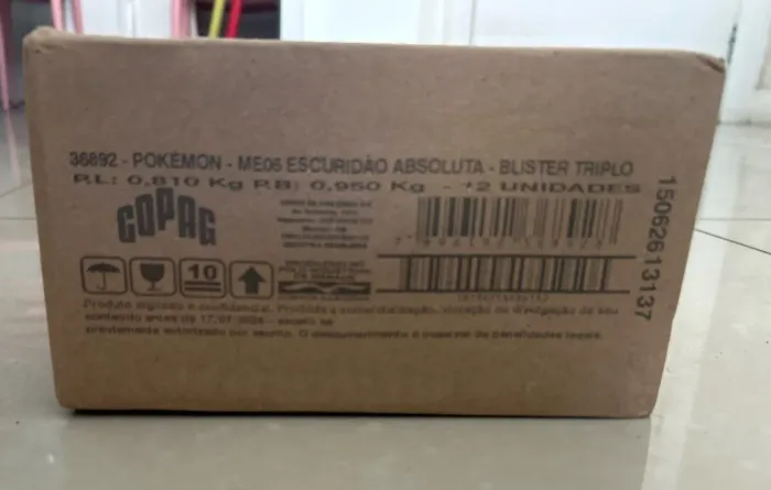 Case Lacrada Escuridão Absoluta - 12 blisters triplos Oficial COPAG