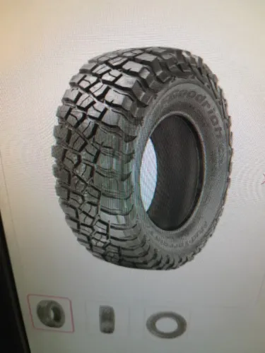 Pneus Mud Terrain BFGoodrich Lt285/75r17
