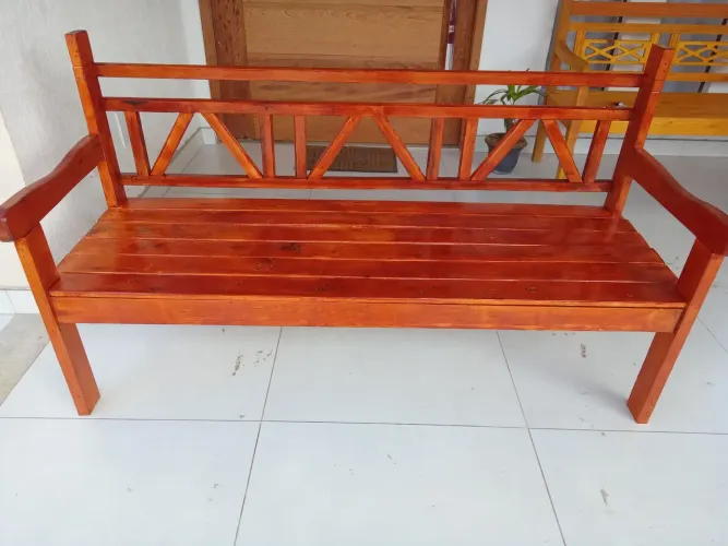 Banco estilo rústico 