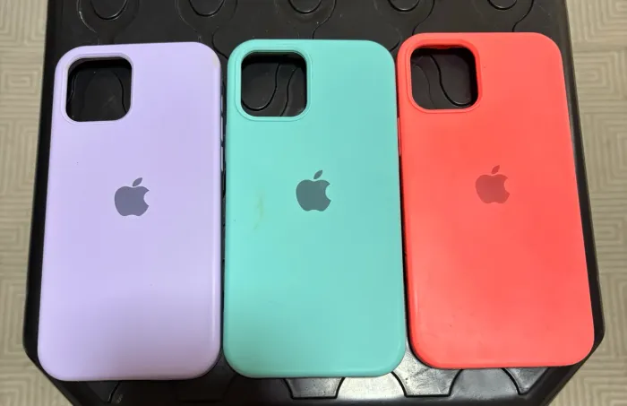  CAPINHAS DE SILICONE PARA IPHONE 12 