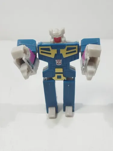 Boneco antigo Eject Transformers G1 de 1986.