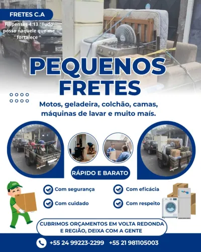 Pequenos fretes Volta Redonda
