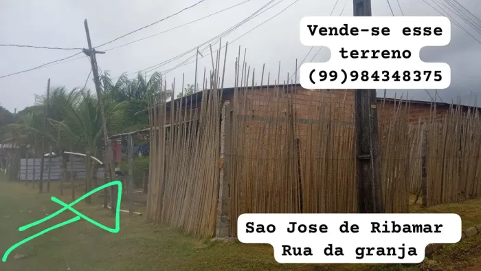 Vendo esse terreno em São José de Ribamar