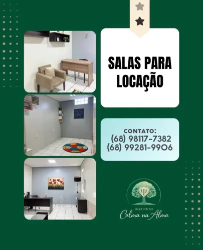 Salas para locação