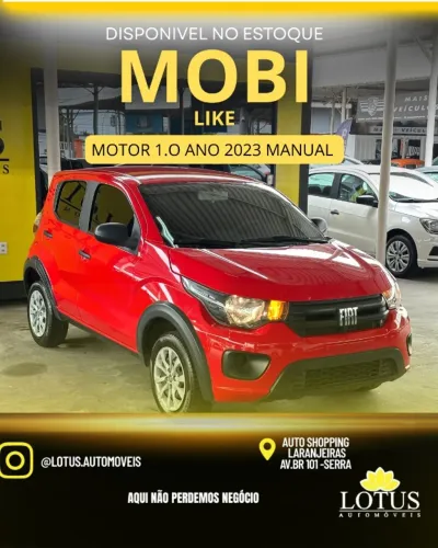 Fiat Mobi Like 1.0 Fire Flex 5P. 2023