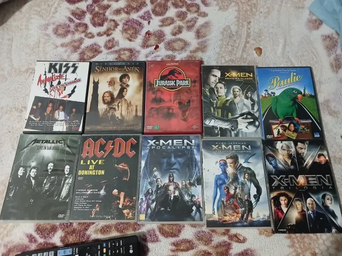 Lote de dvds
