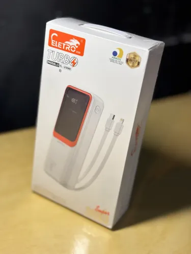 Power Bank Turbo ElectroMex EL-2998 - Carregamento Rápido ?