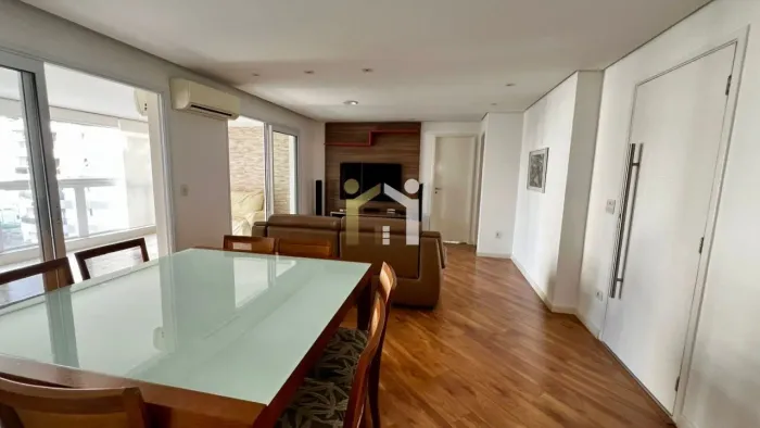 Apartamento mobiliado disponivel para locação no paraíso com 125m², 3 suítes e 3 vagas