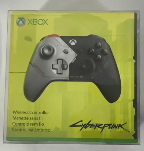 Controle Xbox One Edição Limitada Cyber Punk