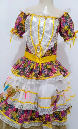 Vestido de São João 08 anos