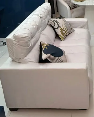 SOFA SEMINOVO BRANCO