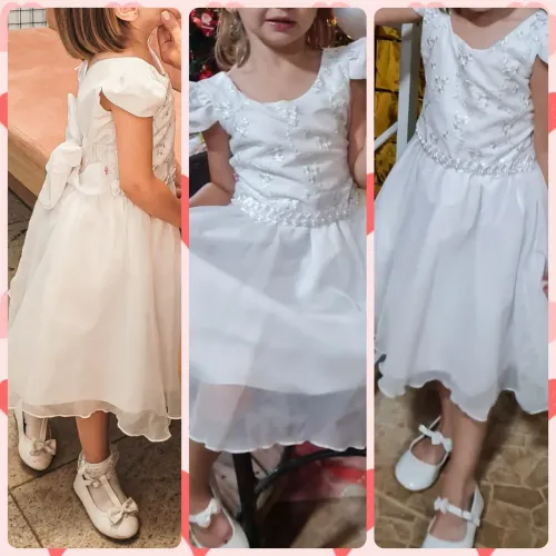 Vestido luxo infantil