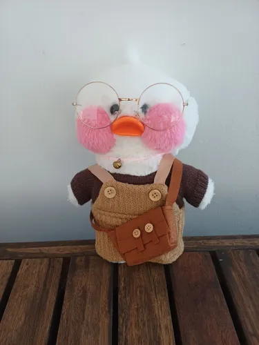 Paper duck de pelucia + acessorios.