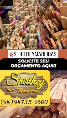 Madeiras e telhas de excelente qualidade!