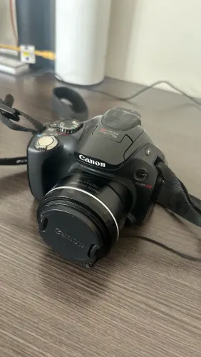 Camera Canon SX40 HS com bateria e carregador