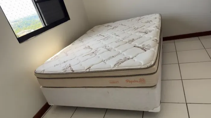 Cama box casal bamboo