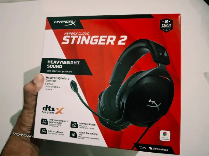 Headset HyperX Cloud Stinger 2 - NOVO - Lacrado
