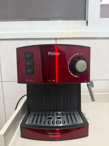 Cafeteira Expresso + Cápsulas - Philco 20 Bar + Acessórios extras (descrição)