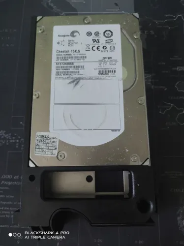 disco rígido interno (HDD) Seagate Cheetah 15K.5 número de peça ST373455SS,