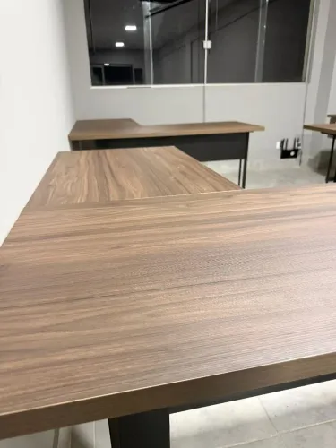 Mesa L com gavetas 150x150x60 Entregamos com frete