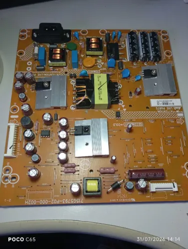 Placa fonte
