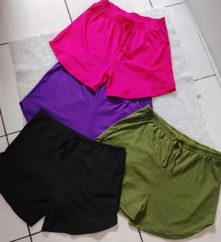 SHORTS CANELADOS KIT KIT