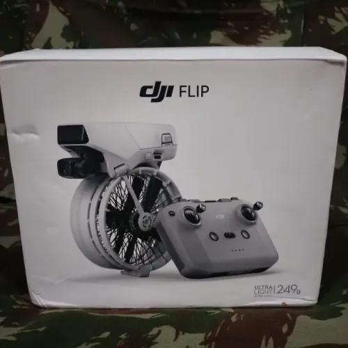 dji drone flip standard super novo 2 voos com 4K, 60 FPS, Sensor CMOS, Até 50 minu c caixa