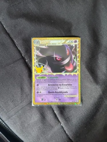 Carta pokemon GENGA 30 anos