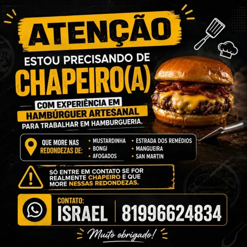 Vaga de chapeiro
