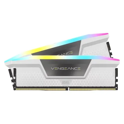 Memória Ram Corsair Vengeance RGB 32GB (2X16GB) DDR5 6000 MHZ - CMH32GX5M2D6000Z38W - Novo