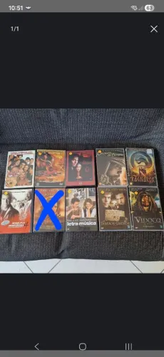 Dvds variados, 10 cada.