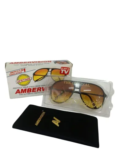 Óculos ambervision original para uso e  colecionadores