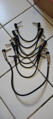 Kit Cabos Santo Ângelo para Pedalboard - Patch P10 90°