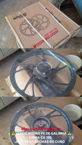 ? VENDO RODAO PE DE GALINHA LINHA CG 150 ?