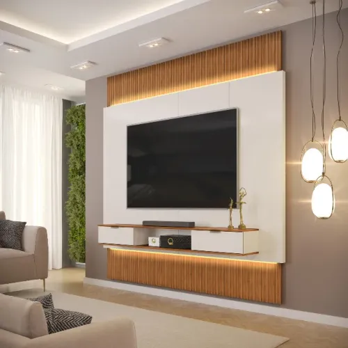 Painel extensível para tvs ate 85p instalação grátis