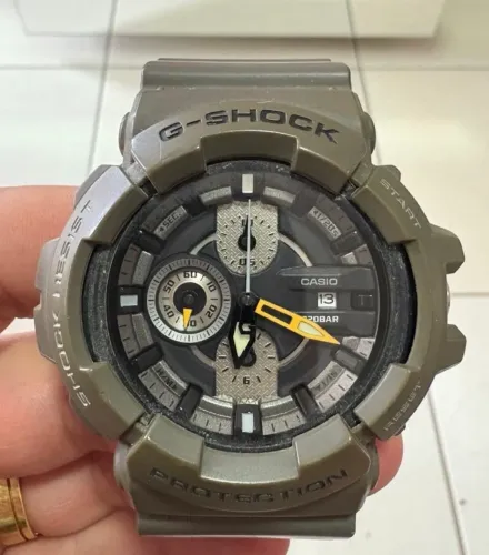 Relógio Casio G-Shock original modelo GAC-100, módulo 5277