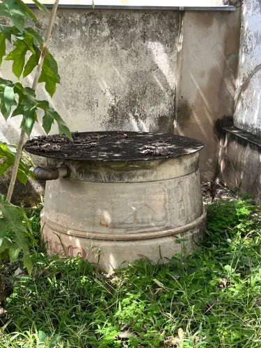 Caixa d?água amianto 500L