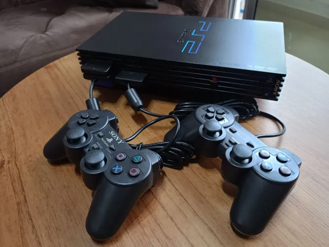 Console Sony Playstation 2 PS2 FAT Leitor ON Completo
