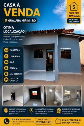 Casa para venda em Guajará-mirim